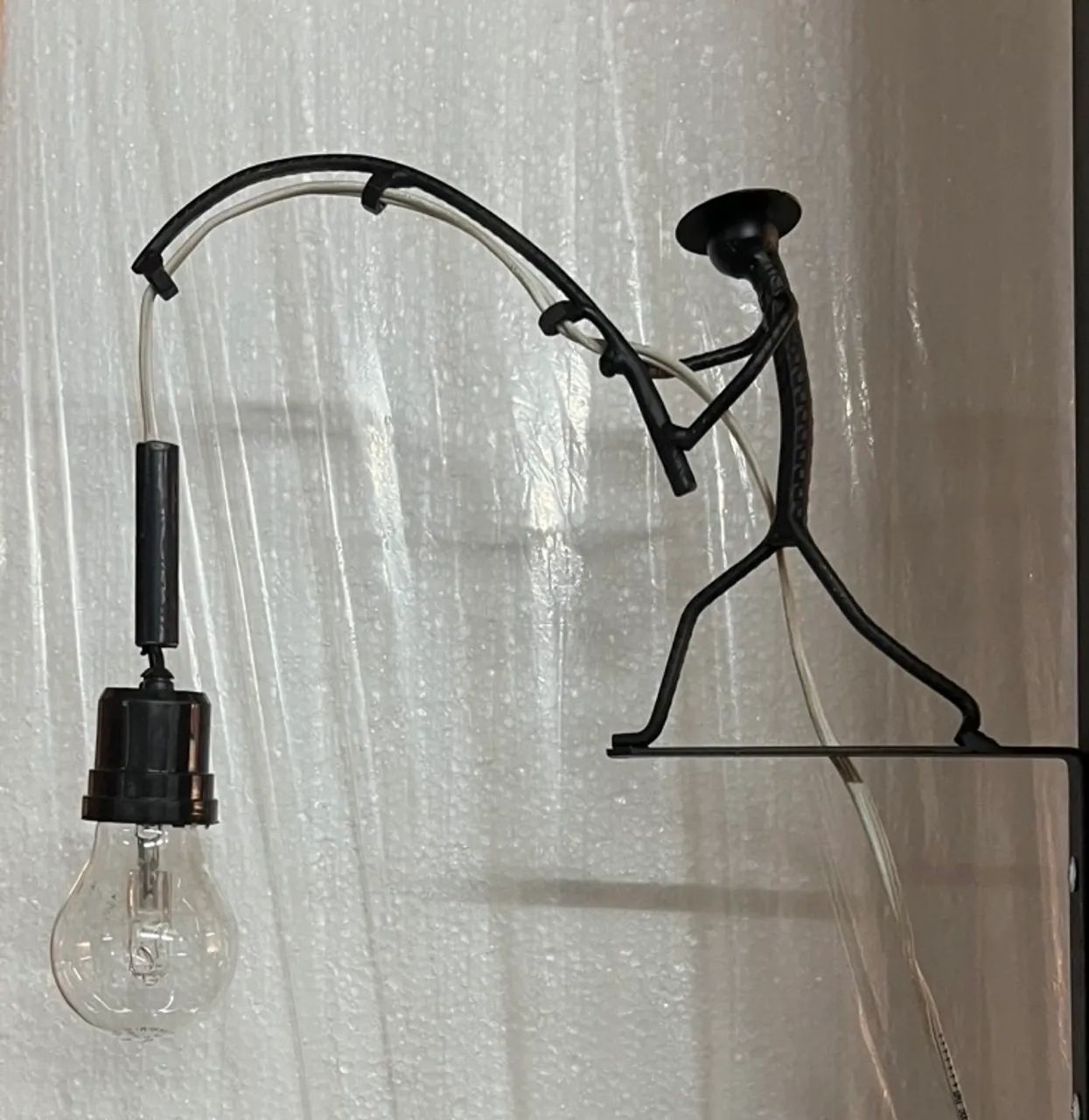 Luminária pescador 