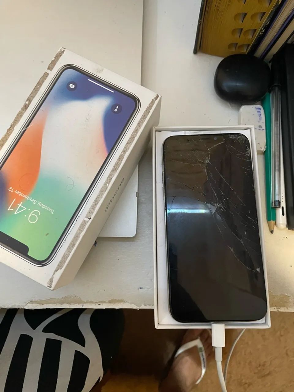 iPhone X  , troca baterias e a tela  - Foto 2