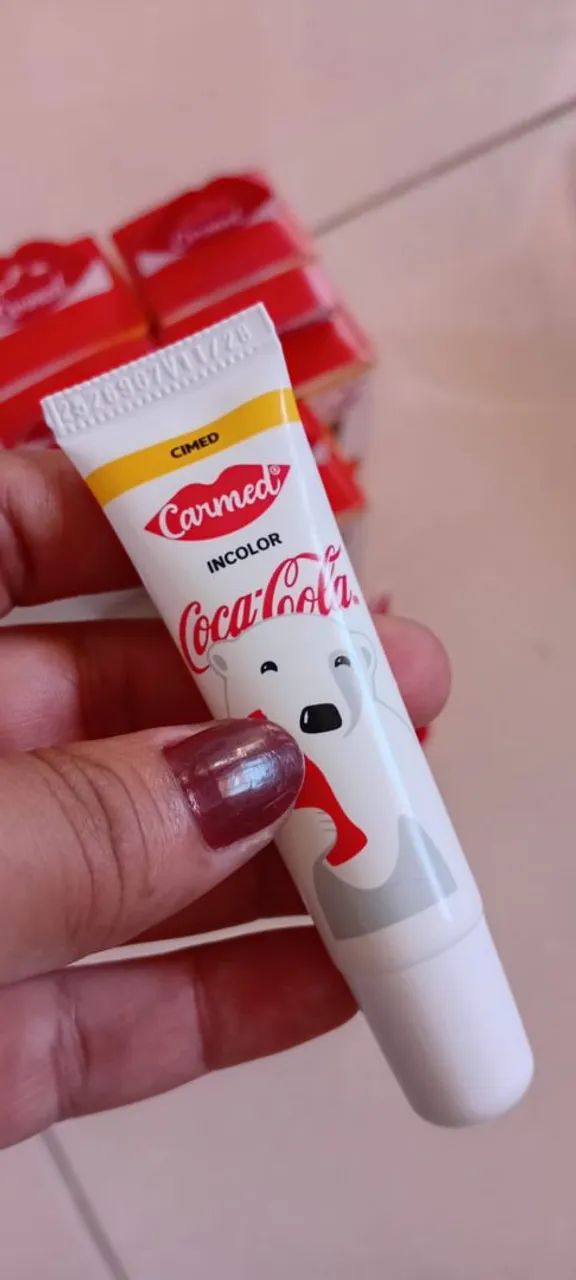 Gloss carmed coca cola , vermelho , incolor e marrom - Foto 2