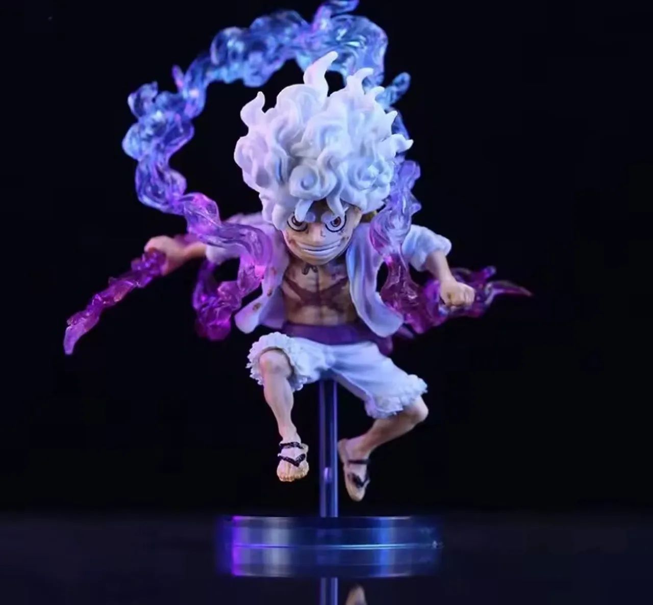 Miniatura Anime One Piece Luffy 10cm - Foto 2