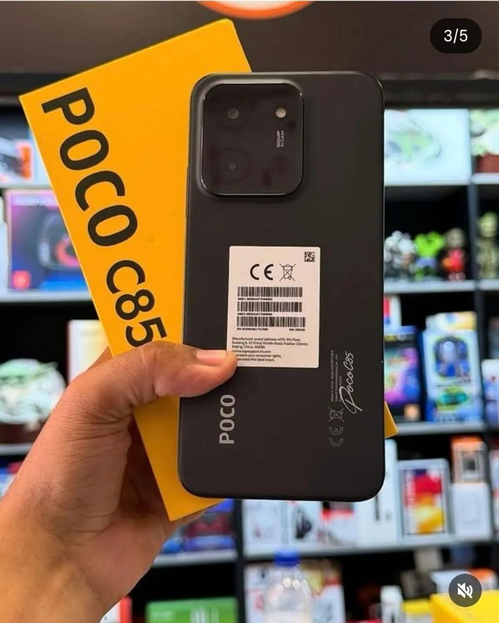 POCO C85 256/8GB Com NFC - Lacrado!!!