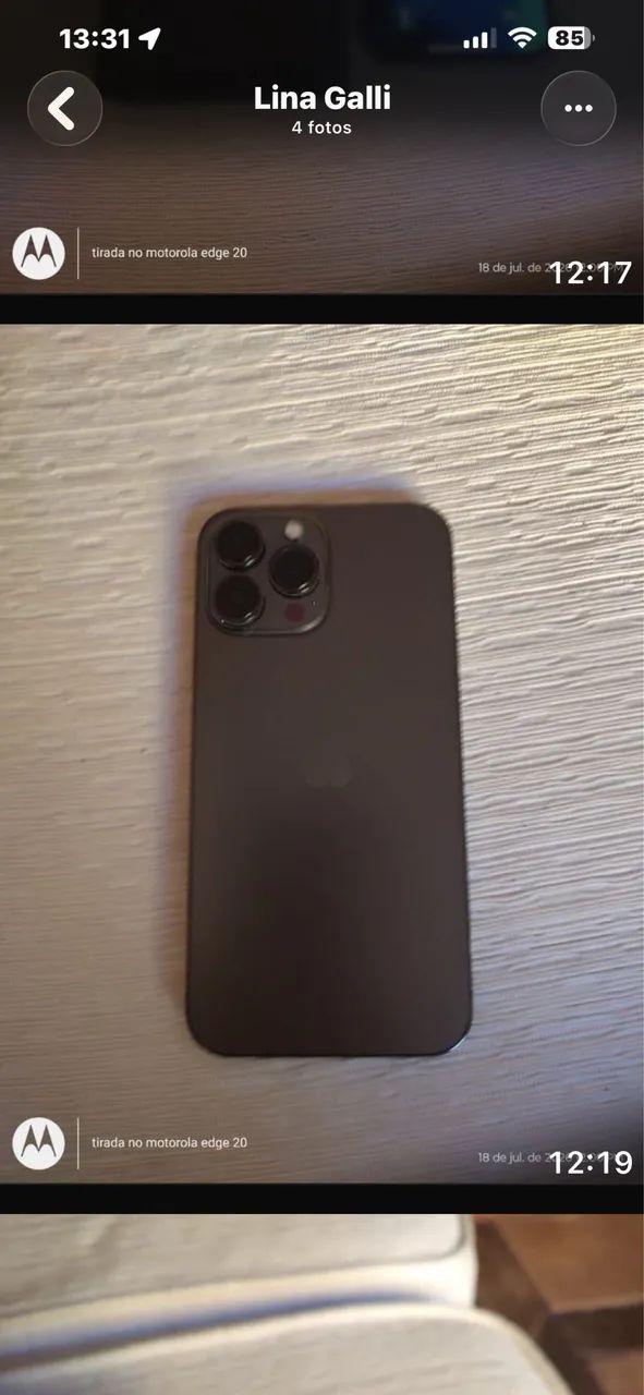 iPhone 13 Pro Max Titânio 256gb - Foto 2