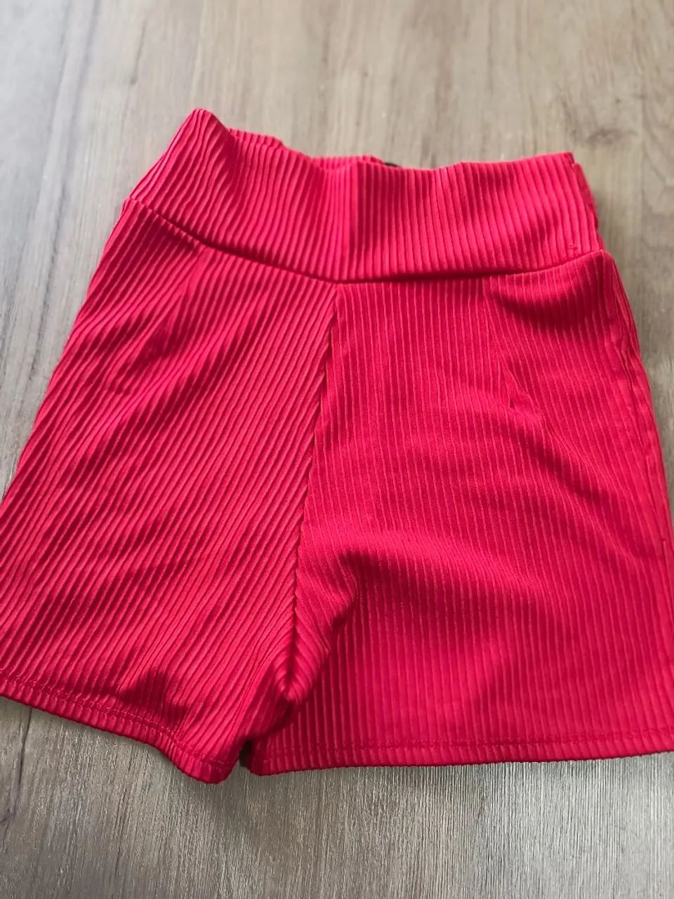 Short saia vermelho nova tam P - Foto 2