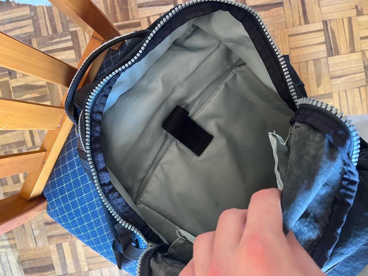 Mochila Kipling Preta - Foto 4