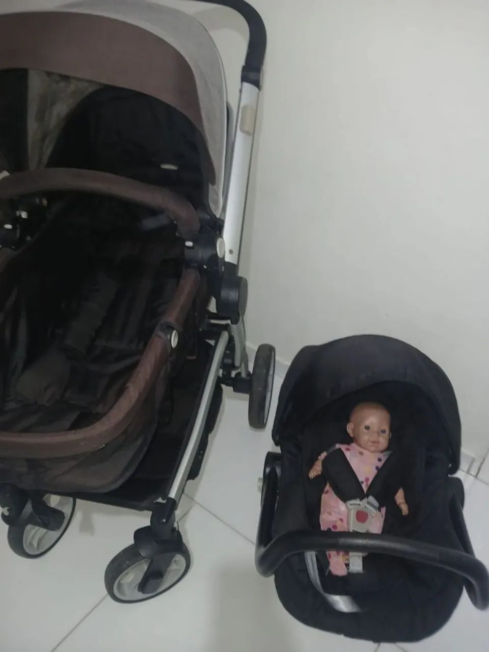 Carrinho de Bebê Dzieco 2 x 1 - Foto 3