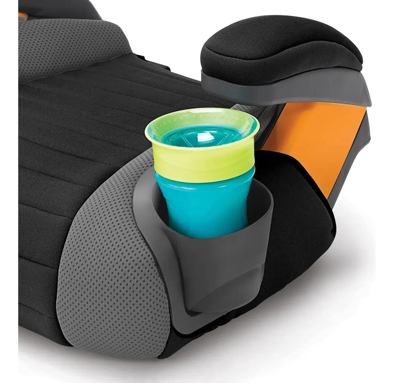 Assento De Carro Booster Chicco Gofit Backless Shark/preto/c - Foto 6