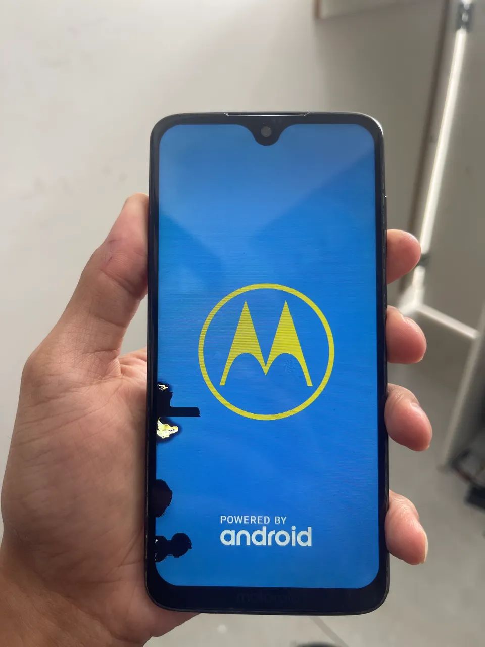 Vendo esse moto g7 com a tela queimada  - Foto 2