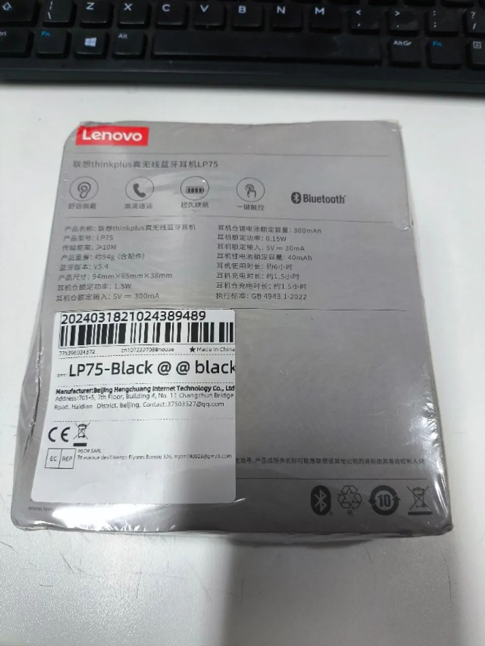 Fone Bluetooth Lenovo LP75 - Foto 5