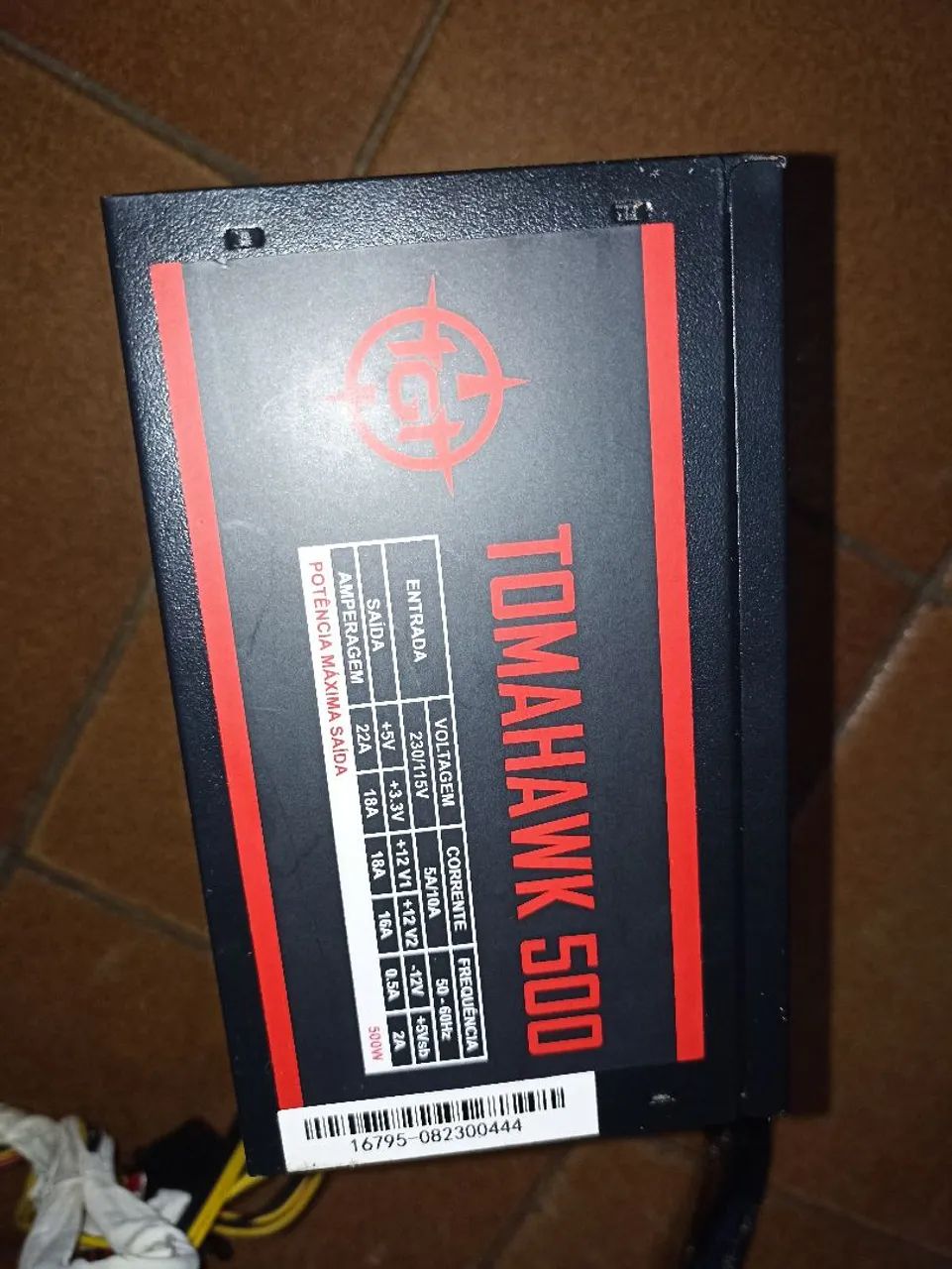 Fonte Tomahawk 500w *defeito