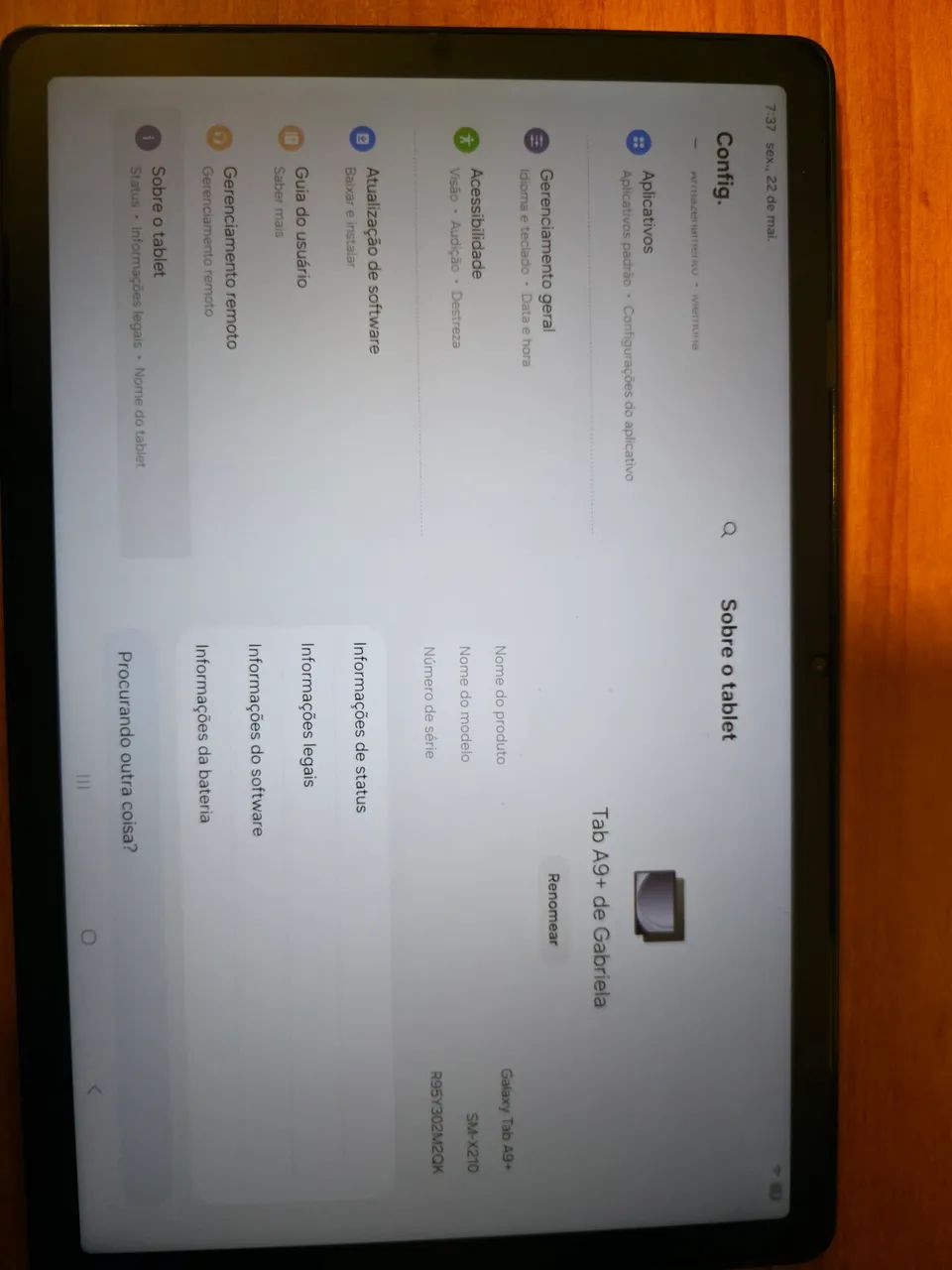 Tablet samsung A9+ 128gb - Foto 4