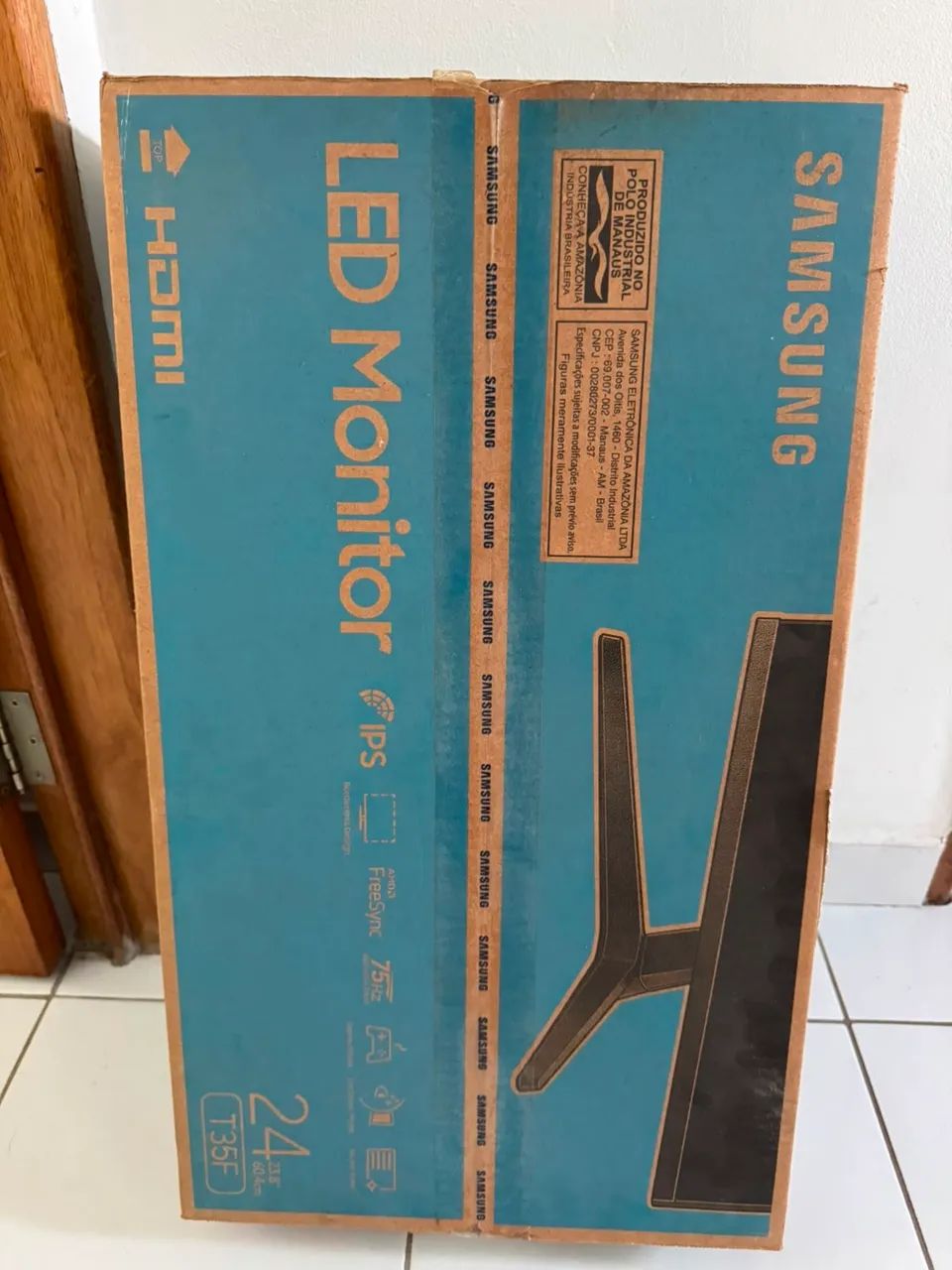 Monitor led samsung 24 polegadas 