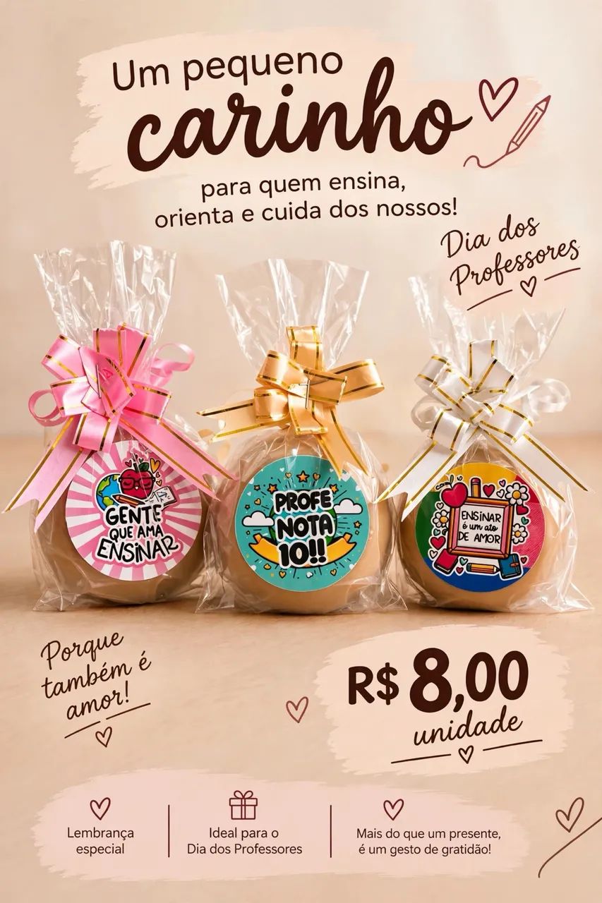 Lembrancinha Dia dos Professores  - Foto 2