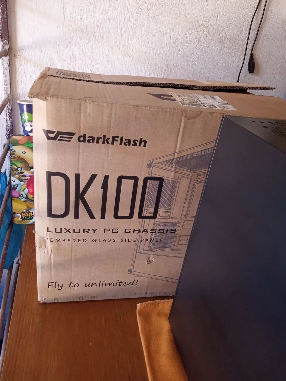 Vendo Gabinete DARK FLASH DK 100 (usado) !  - Foto 4