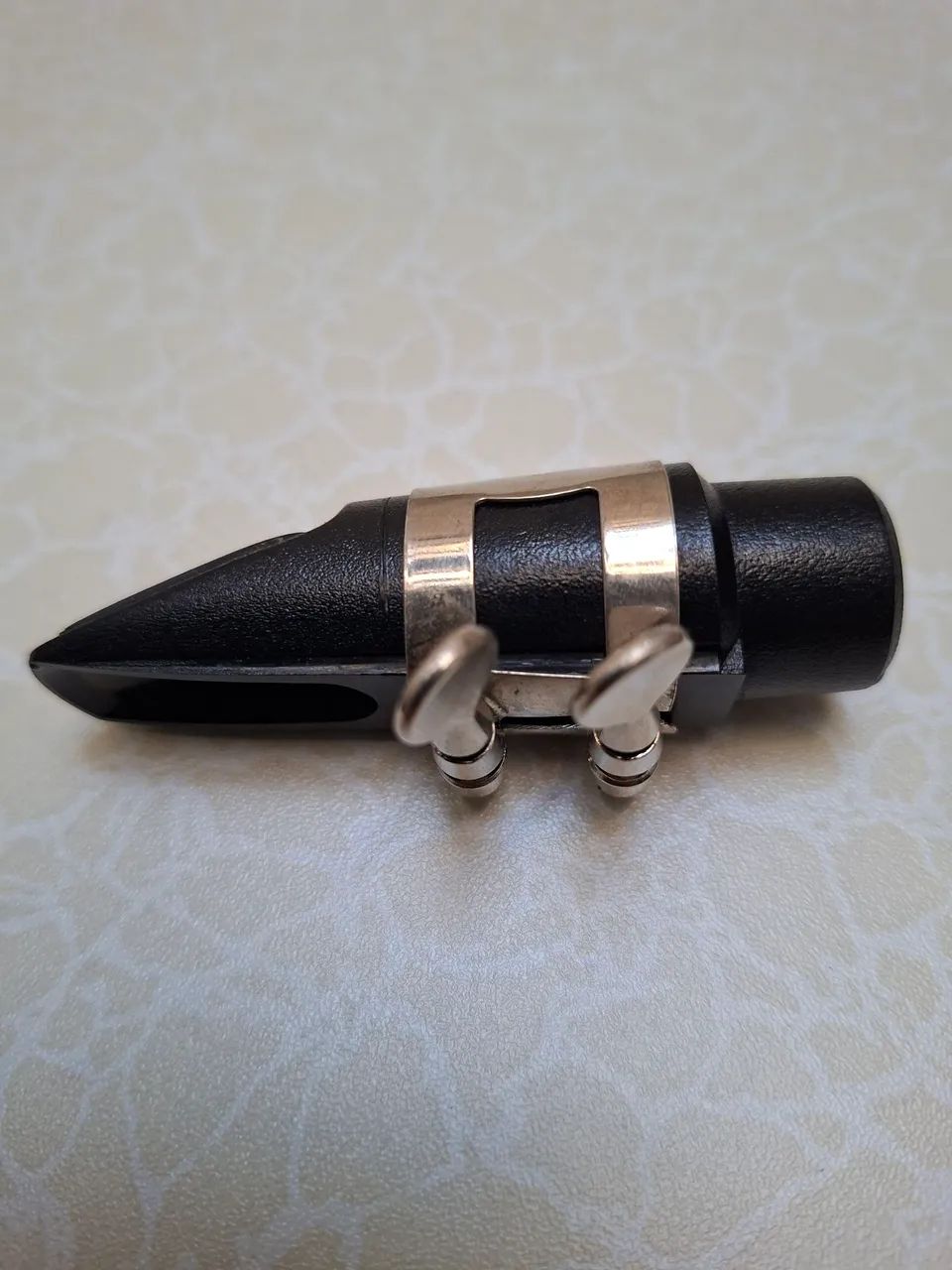 Boquilha Rico B5 sax soprano Completa - Foto 3