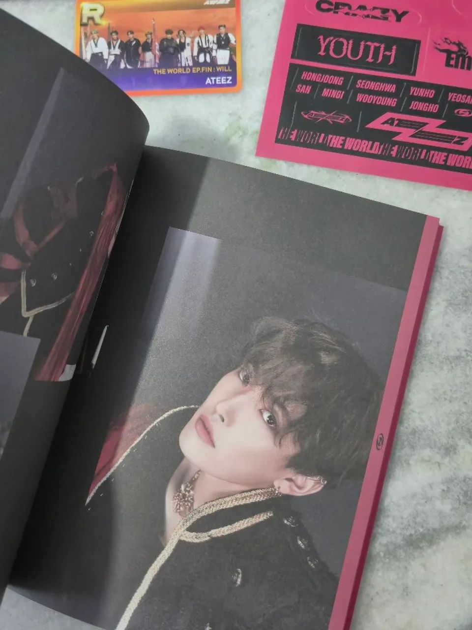 Ateez THE WORLD EP.FIN: WILL ver. Diary - Foto 4