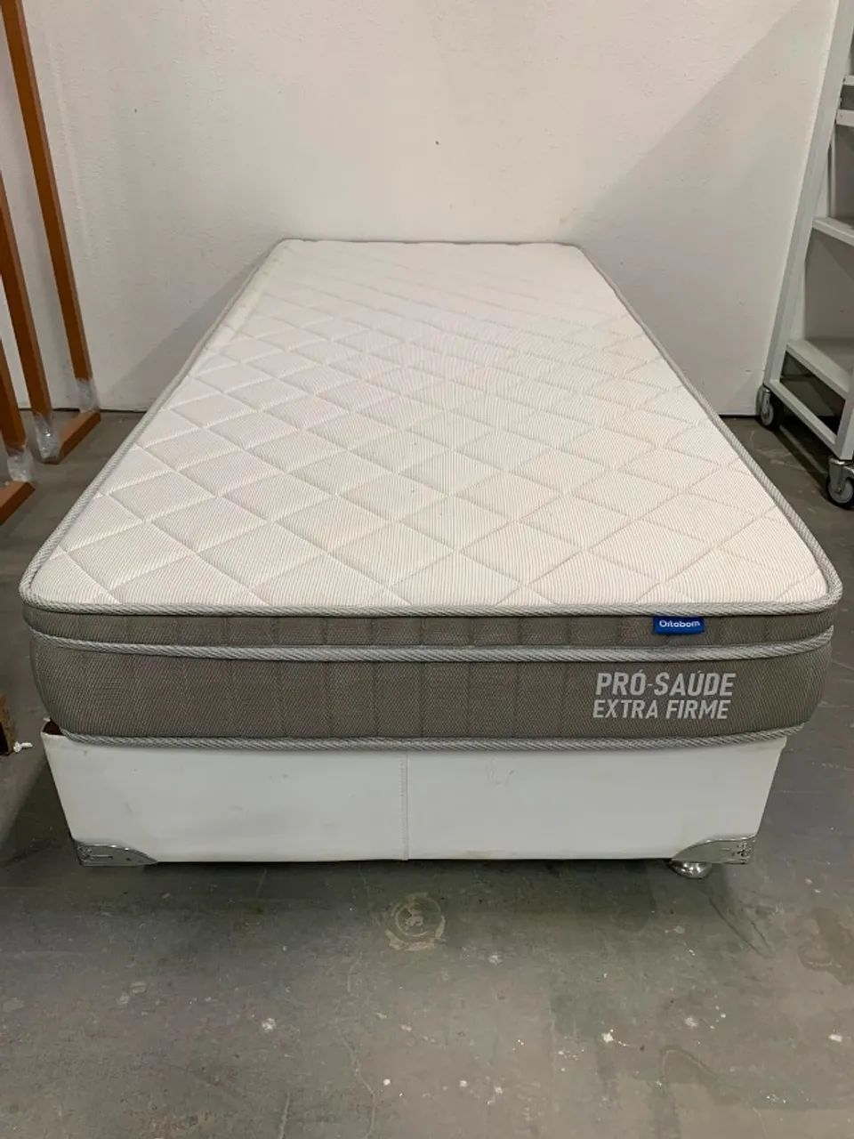 Cama box e colchão ortobom - Foto 2