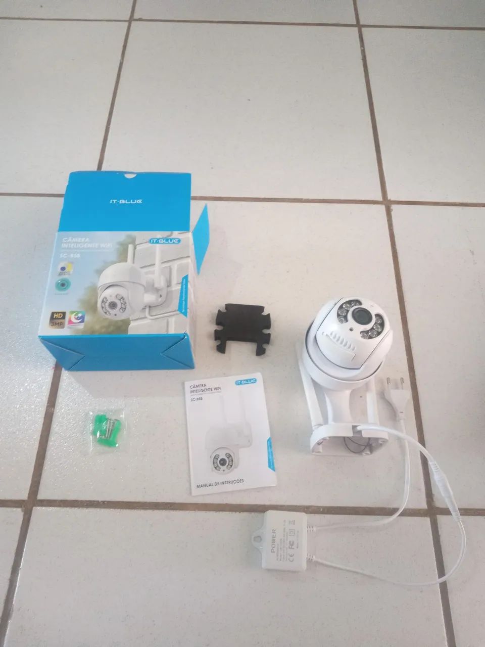 Câmera inteligente wifi