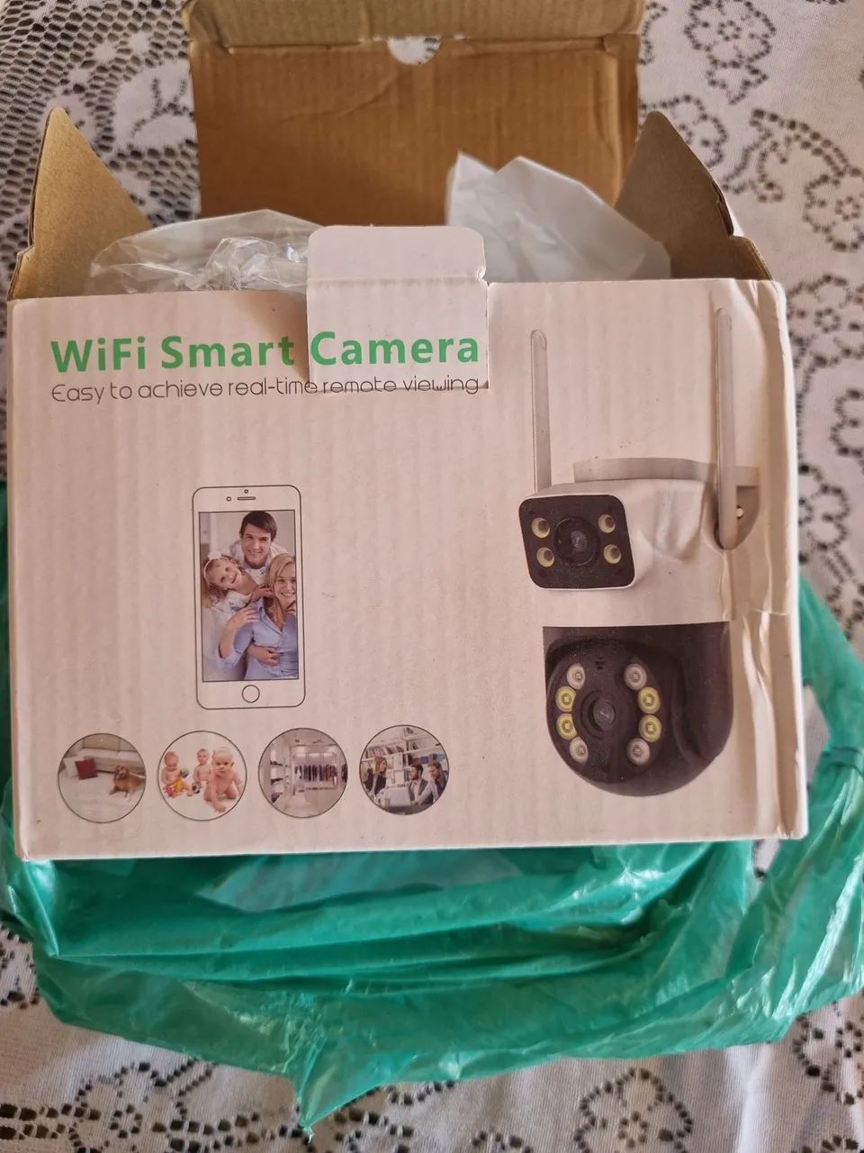 Câmera smart Wi-Fi 