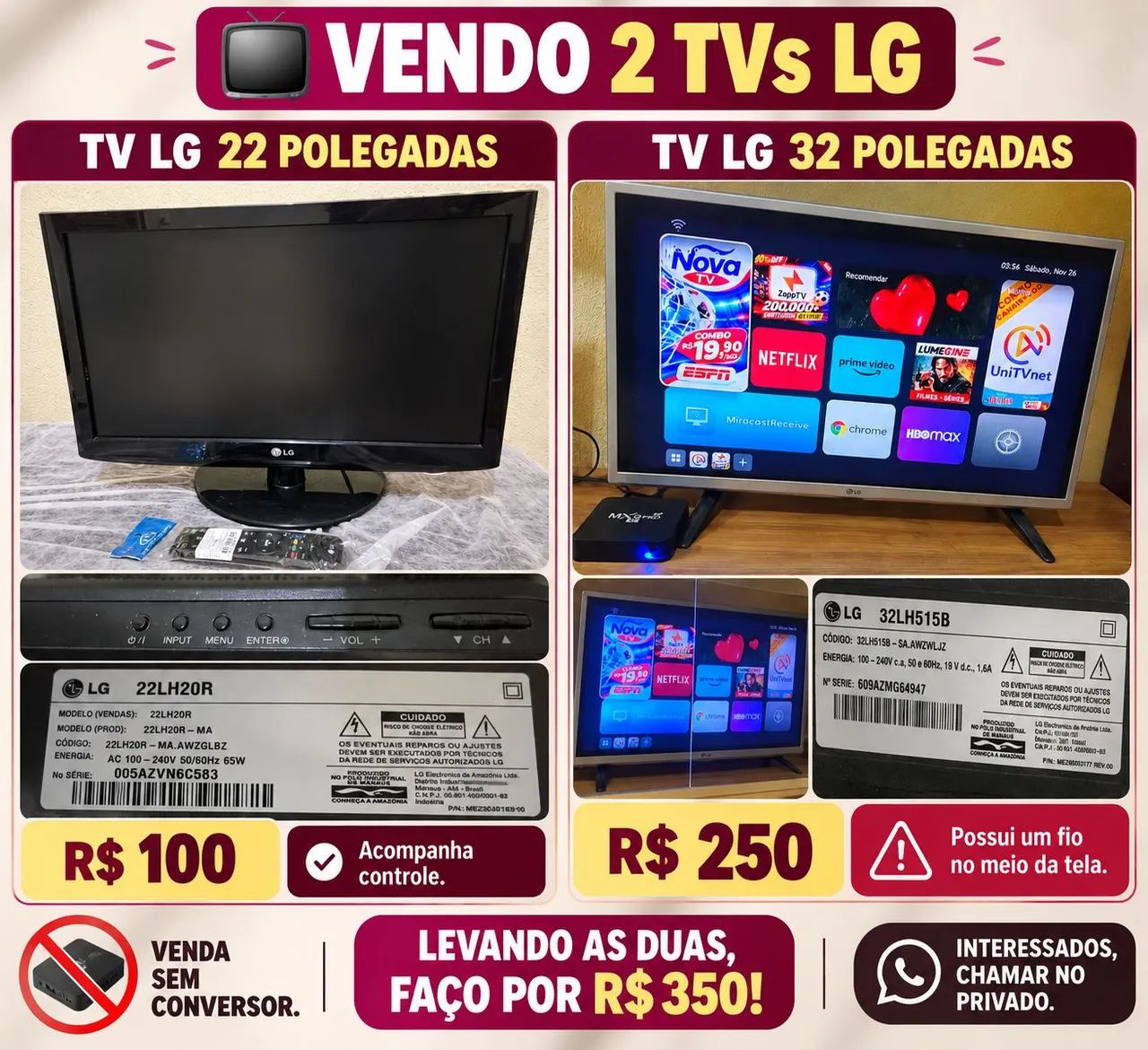 Vendo tvs  - Foto 2