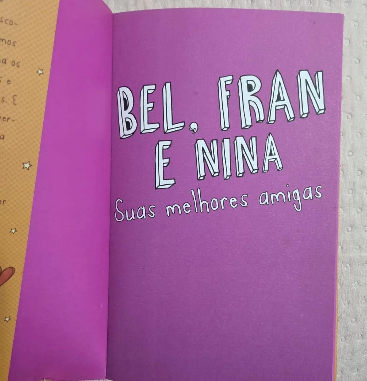Livro Bel, Fran e Nina suas melhores amigas  - Foto 3