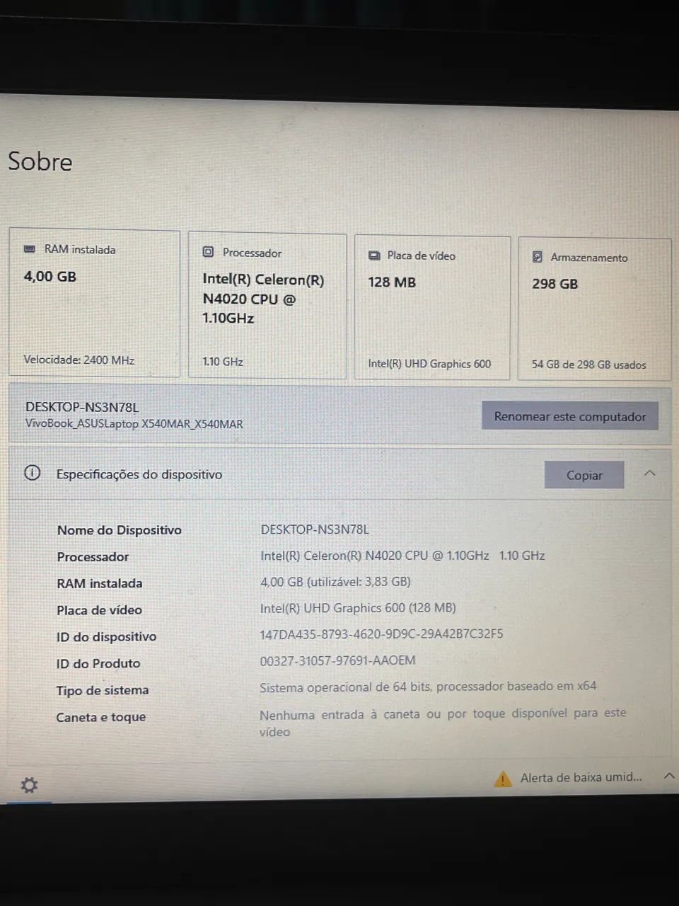 Notebook Asus - Foto 2