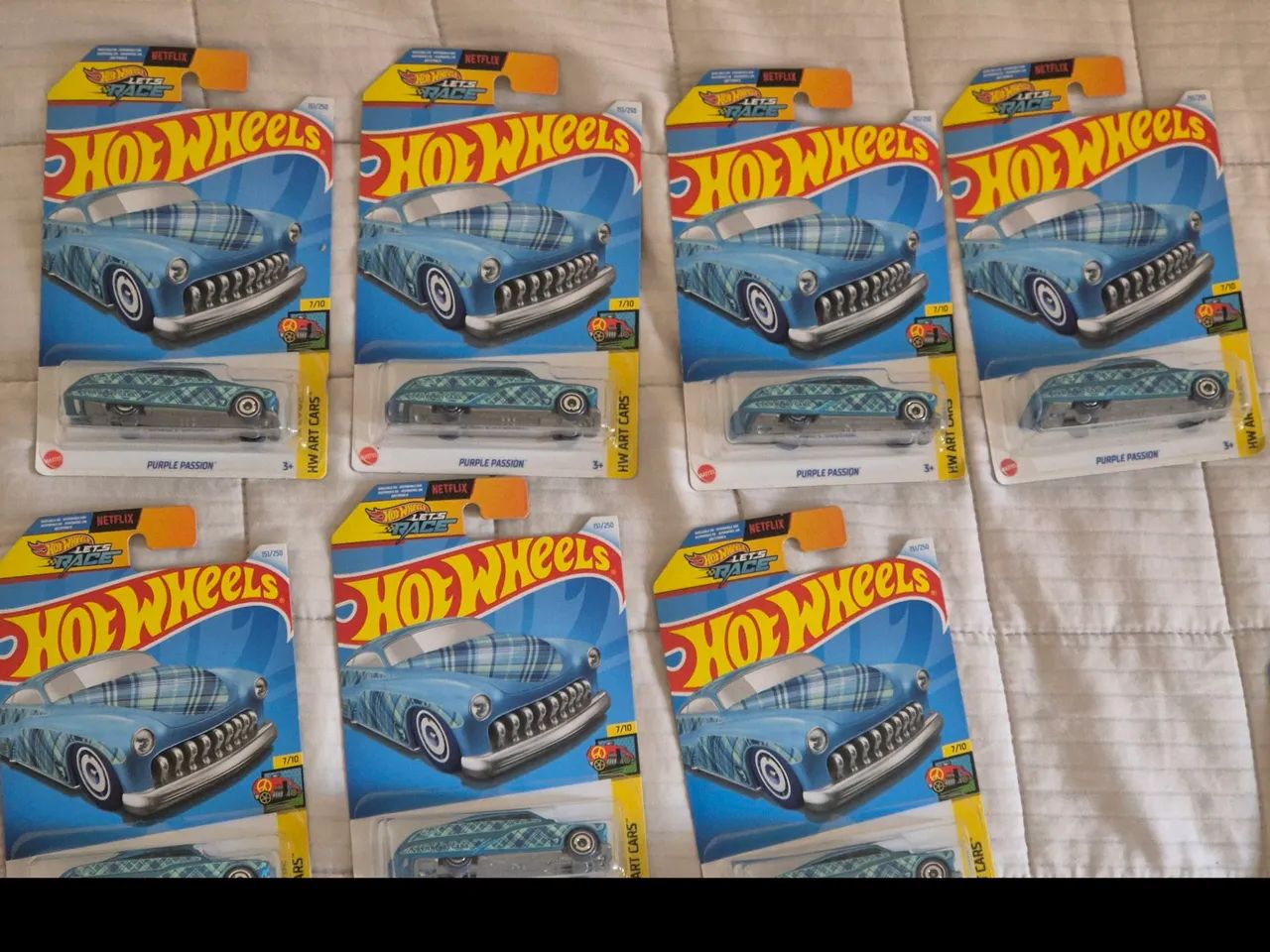 kit 7x hot wheels th purple passion - Brinquedos e Jogos - Vila