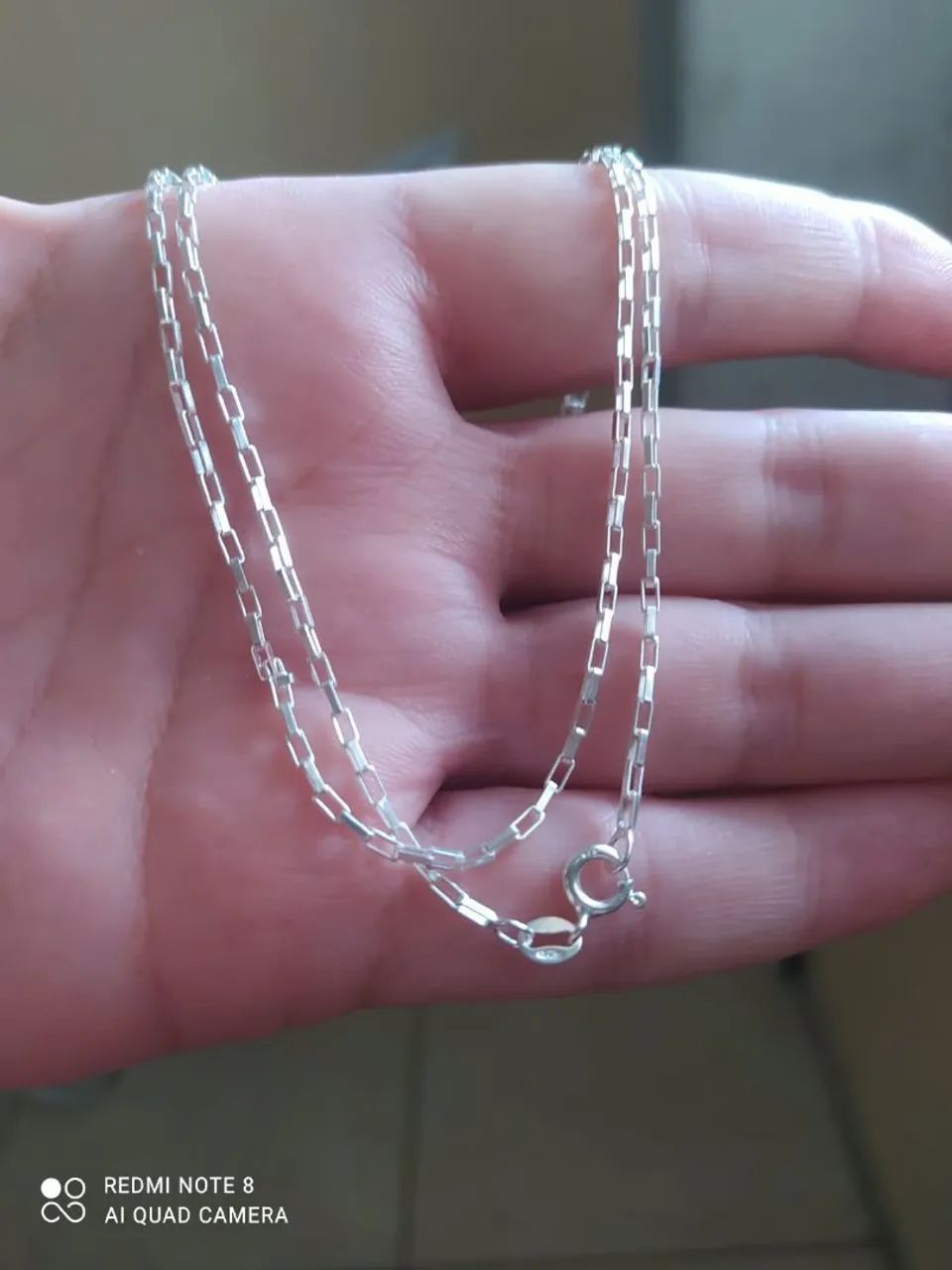 Cordão prata 925 com pulseira - Foto 3