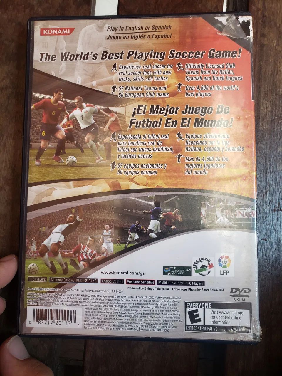 Winning Eleven 8 Original usado PS2 - Foto 2