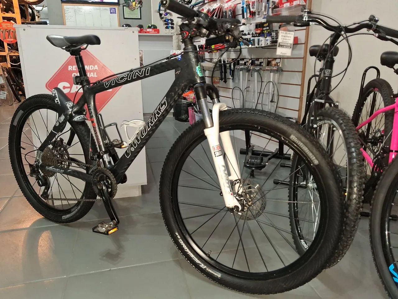 VICINI V-WORKS CARBONO ARO 26 - 18" - Foto 4