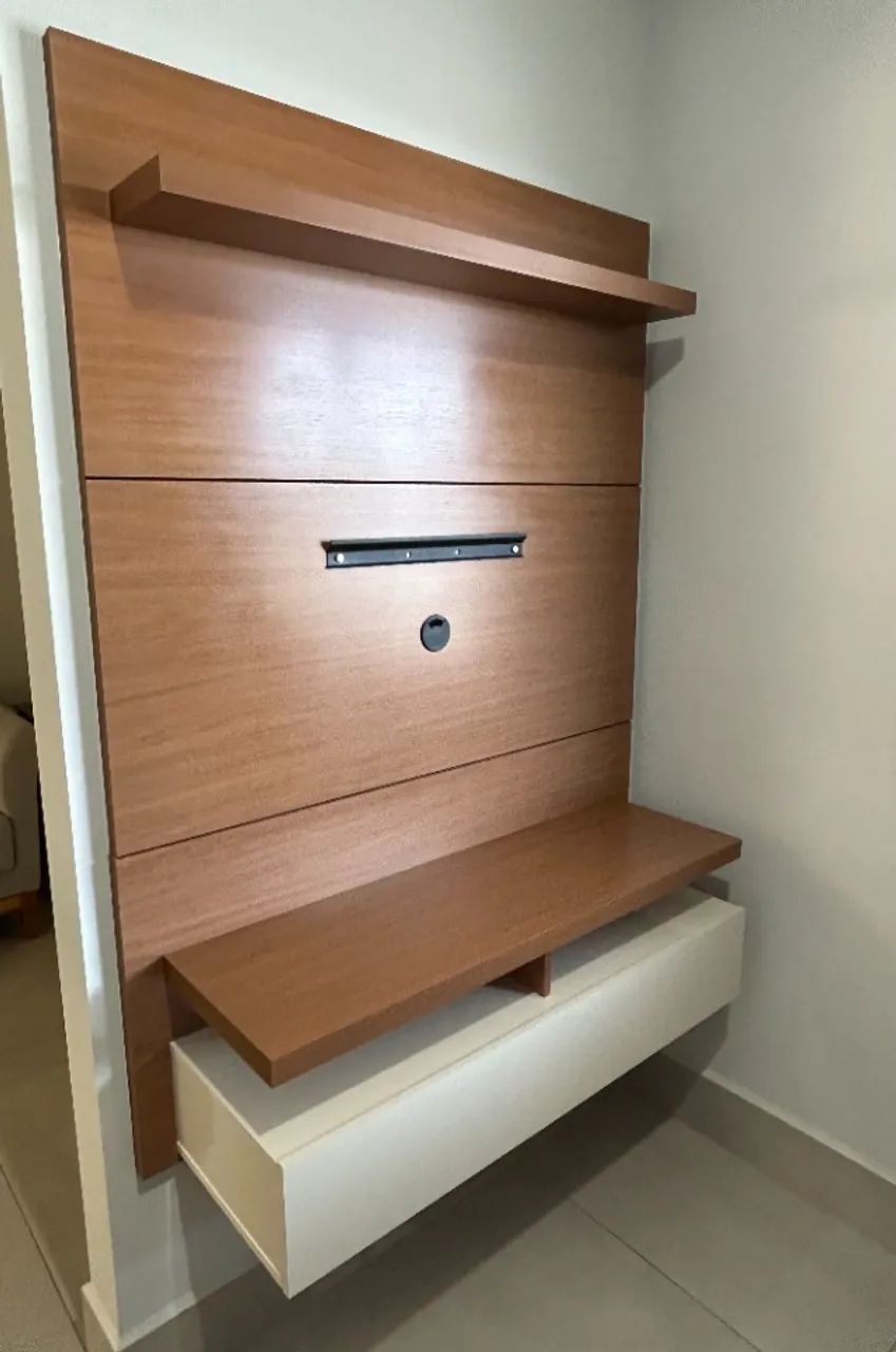 Painel para TV com Rack e Gavetão