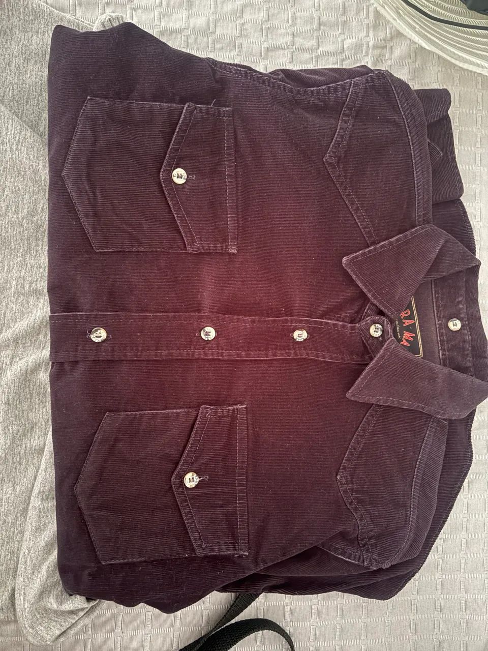 Jaqueta veludo camurça ZARA original