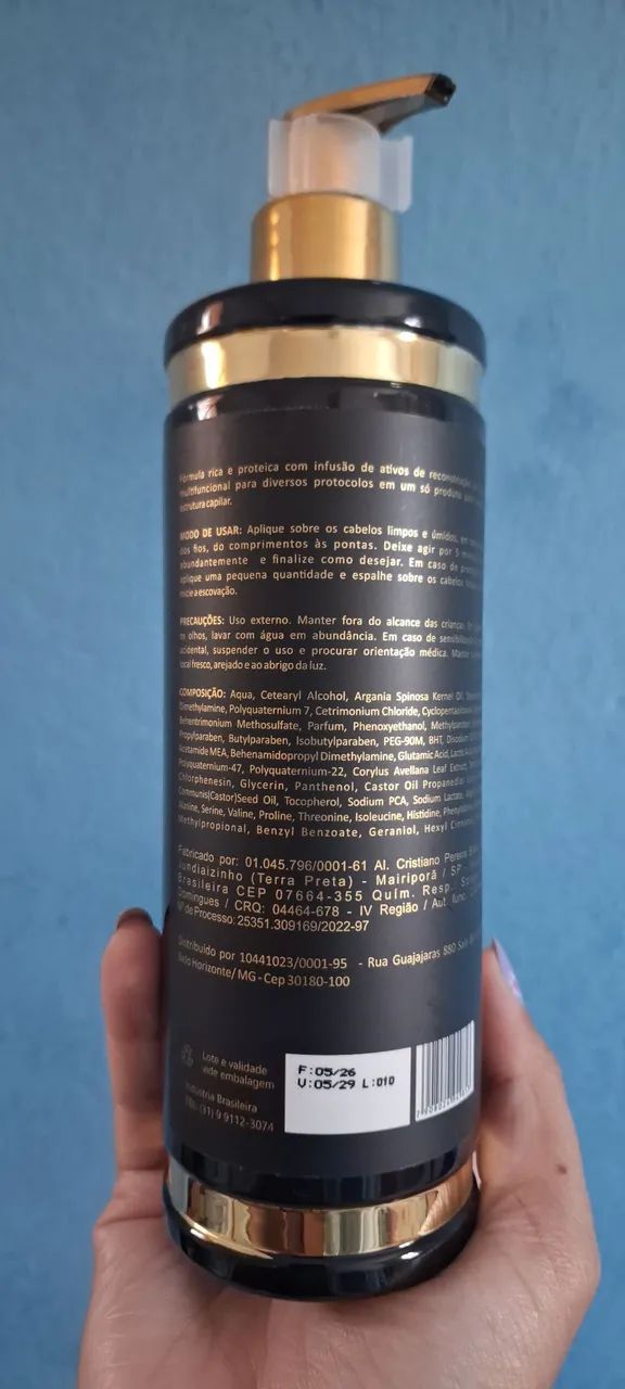 Creme Multifuncional e Sérum capilar Leave-in Blindagem Lizzon  - Foto 2