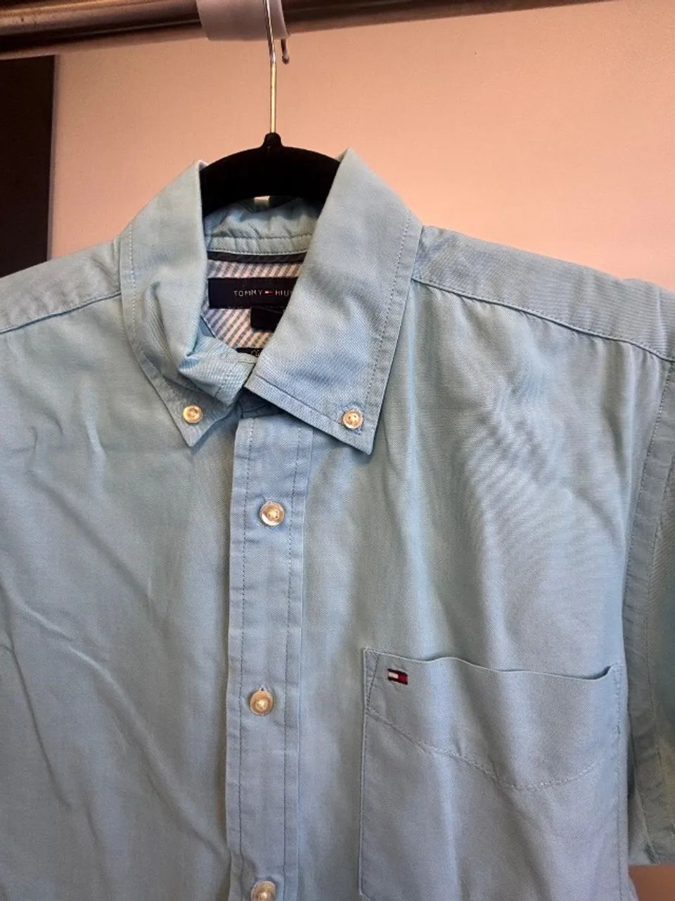 Camisa Social Tommy Hilfiger ORIGINAL - Foto 3