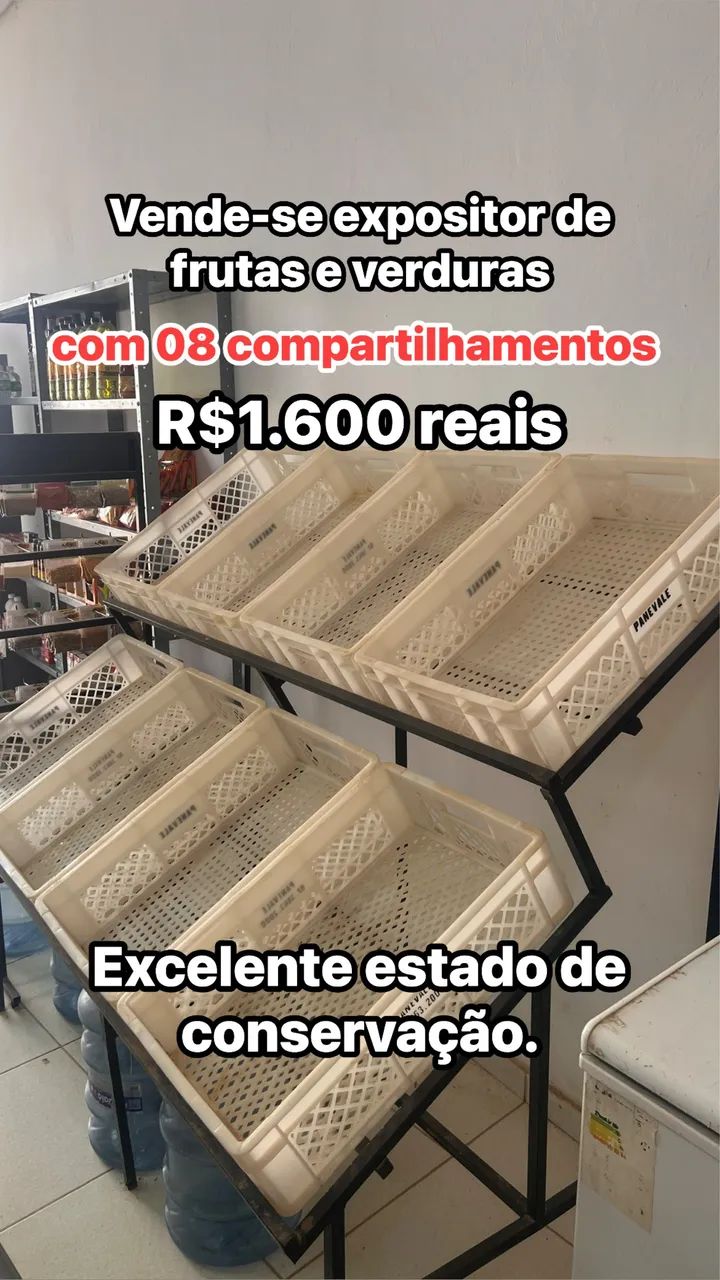 Expositor de Frutas e Verduras 