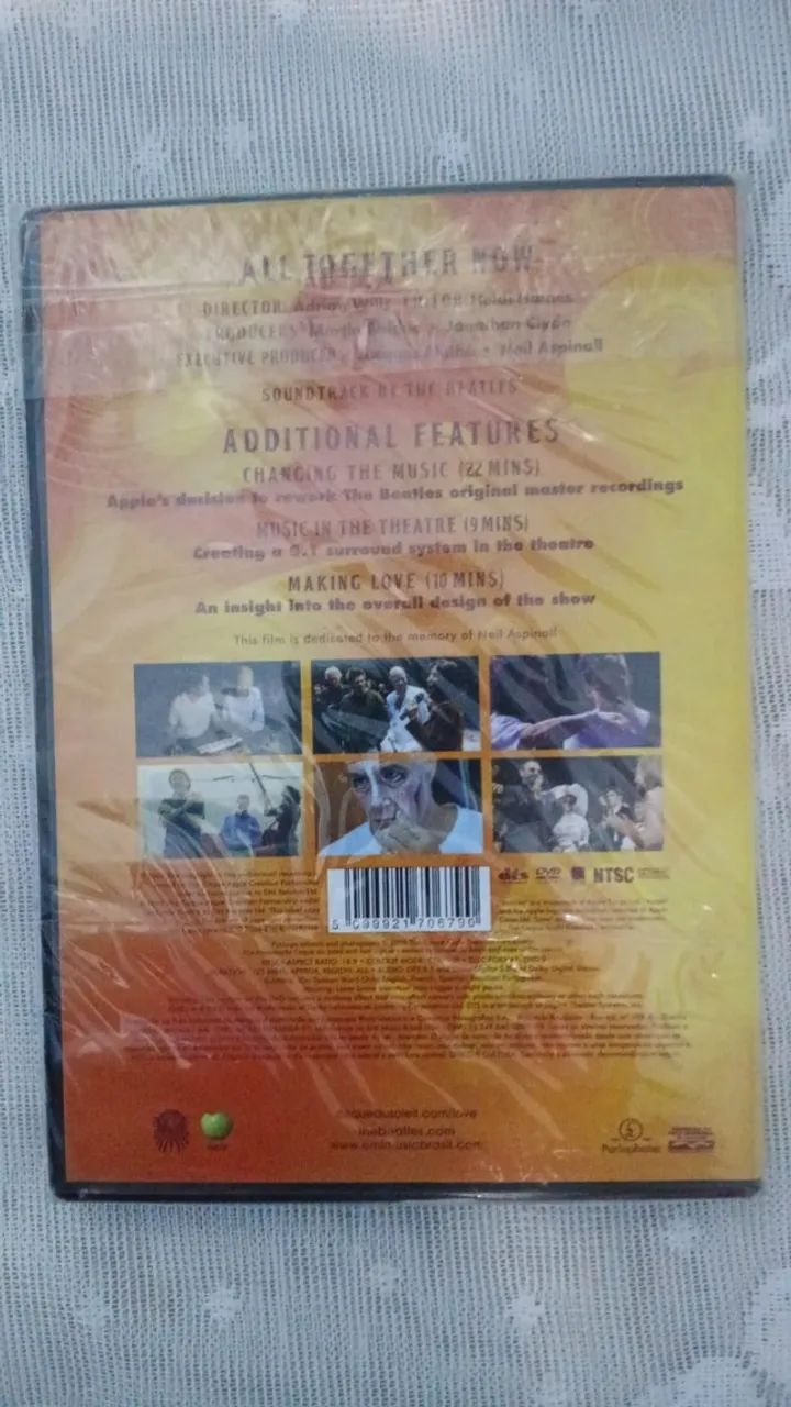 DVD The Beatles All Together Now 2008 Rock Documentário - Lacrado