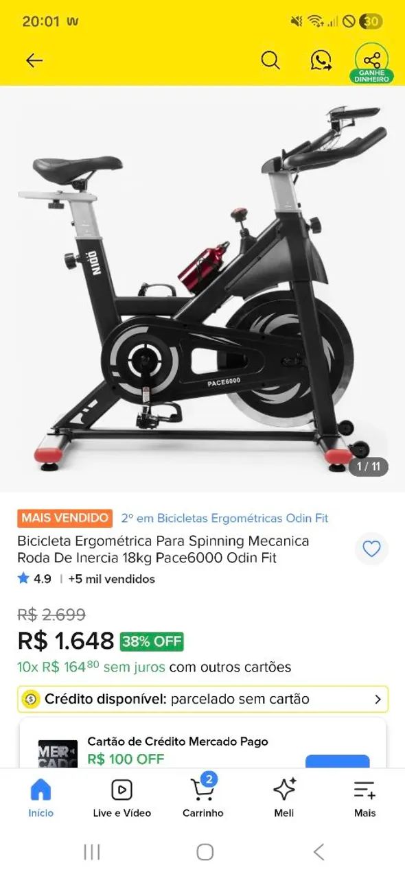 Bicicleta ergométrica Odin  - Foto 4