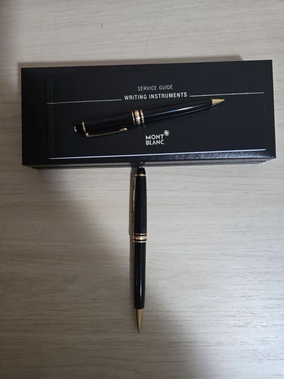 Kit com 2 Lapiseiras Montblanc Meisterstück Classique - Novas