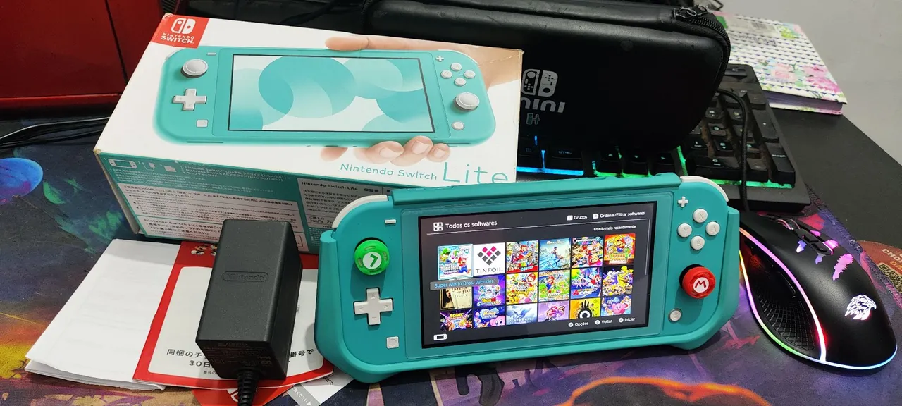 Nintendo Switch Lite Azul - Consoles de Vídeo Game - Centro