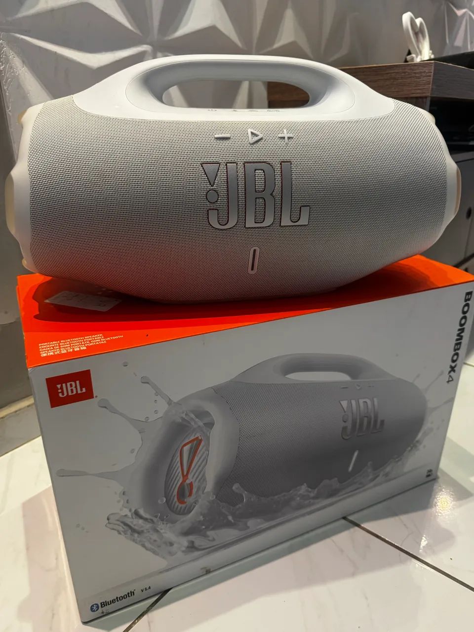 Jbl Bombox 4 Branca 