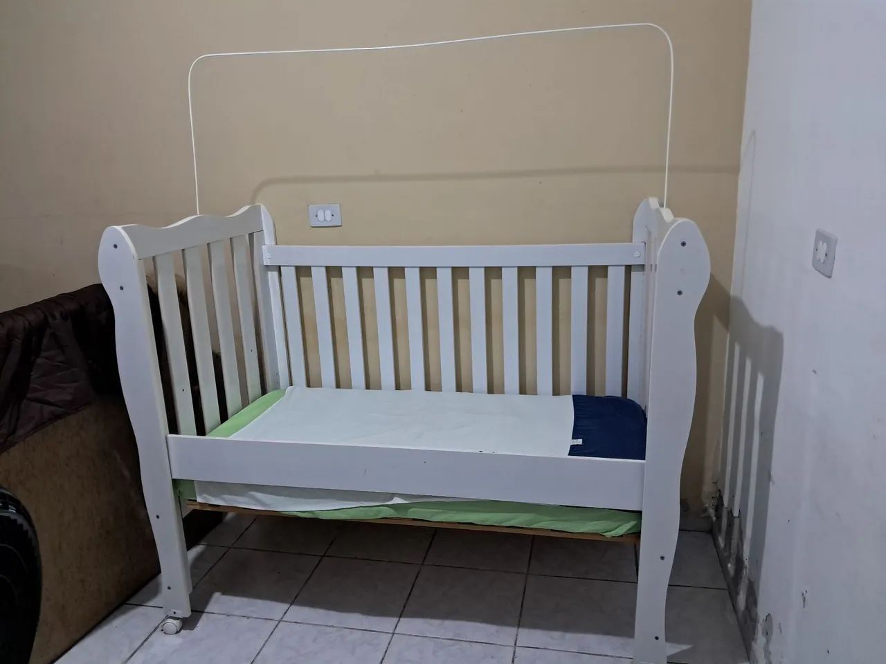 Berço Americano Multifuncional com Colchão