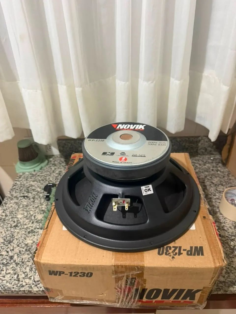 Alto-falante Woofer Novik WP-1230 12 Polegadas 100% Original - Foto 3