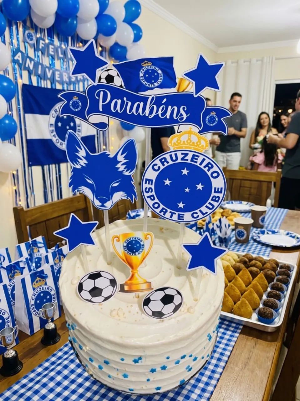 Topo de Bolo Cruzeiro - Foto 2