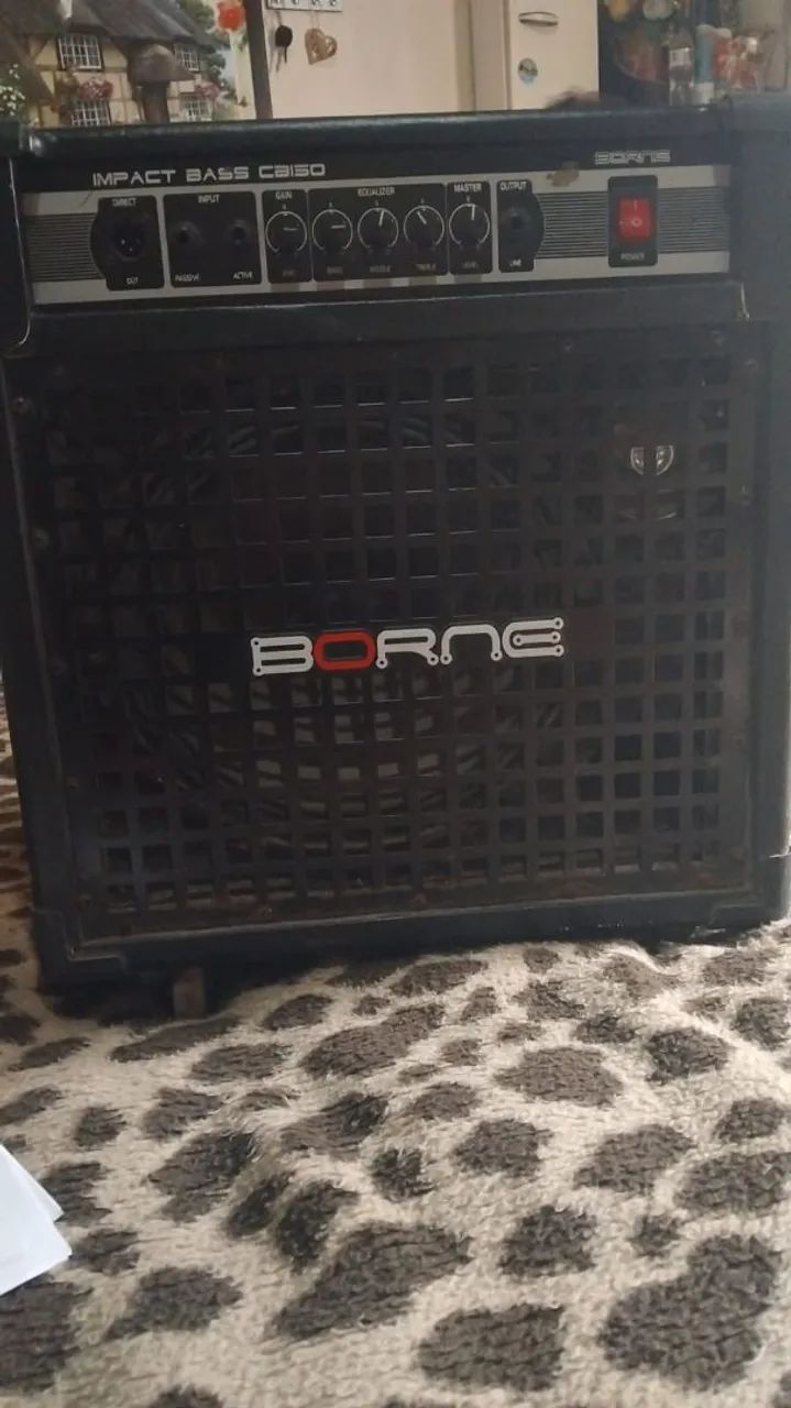 Caixa instrumental top borne