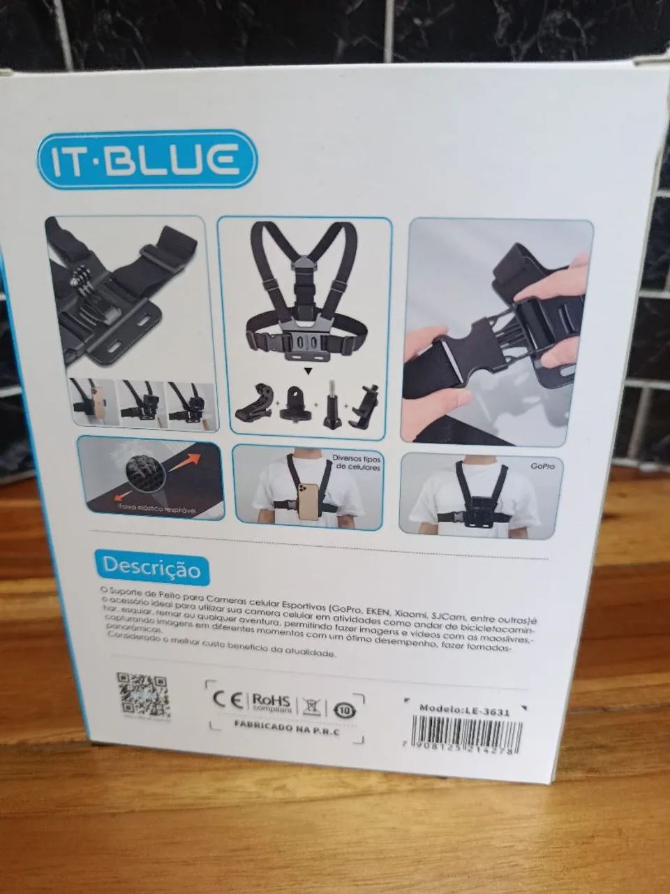 Suporte peitoral para celular/ SUPER PROMOÇÃO  - Foto 2