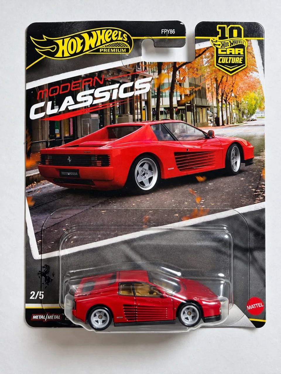 Hot Wheels Premium Ferrari Testarossa