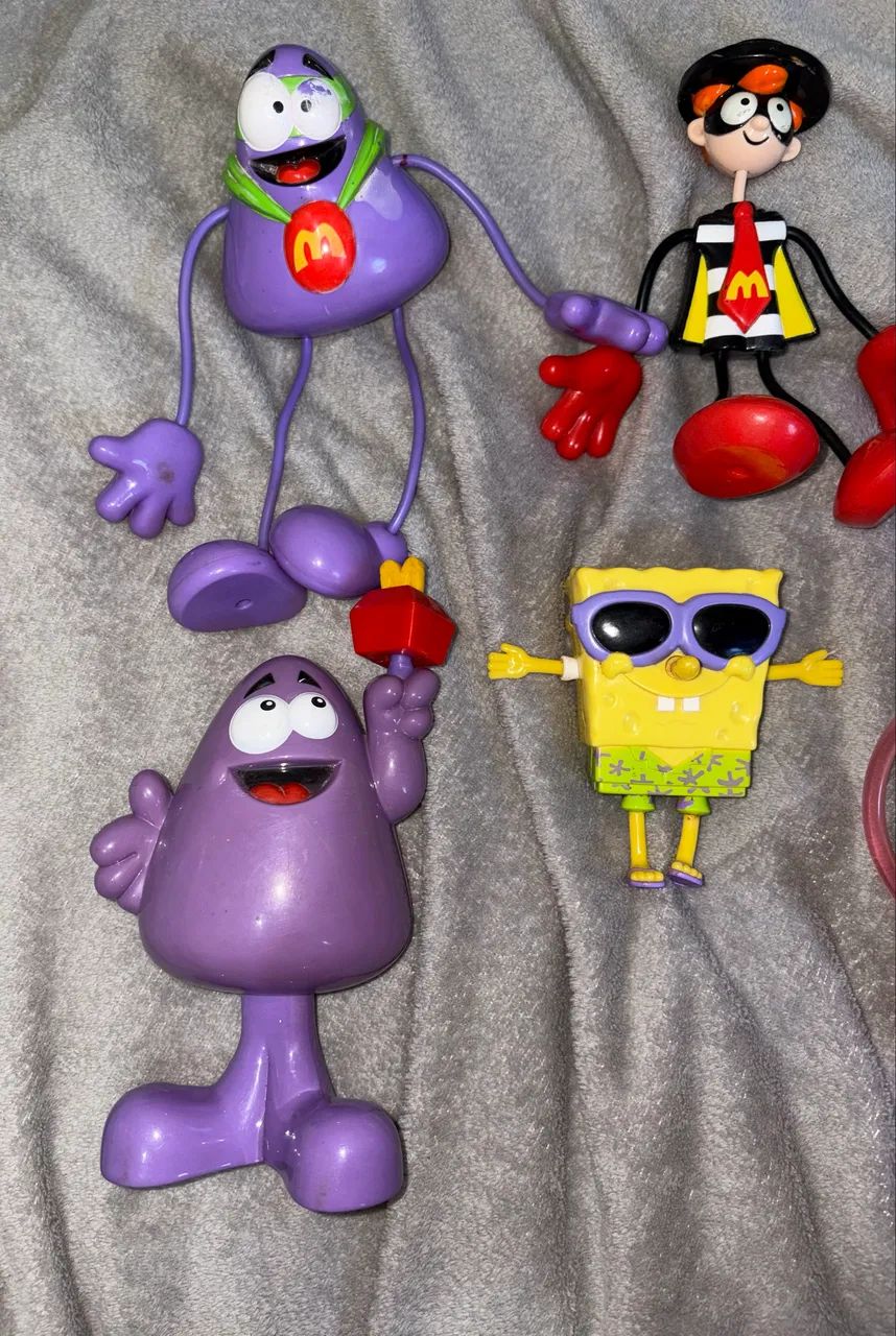 Brindes Mc Donalds anos 2000 