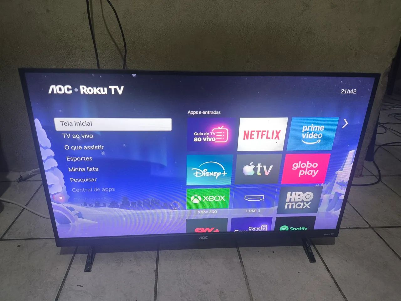 Tv smart AOC 32 polegadas  - Foto 2
