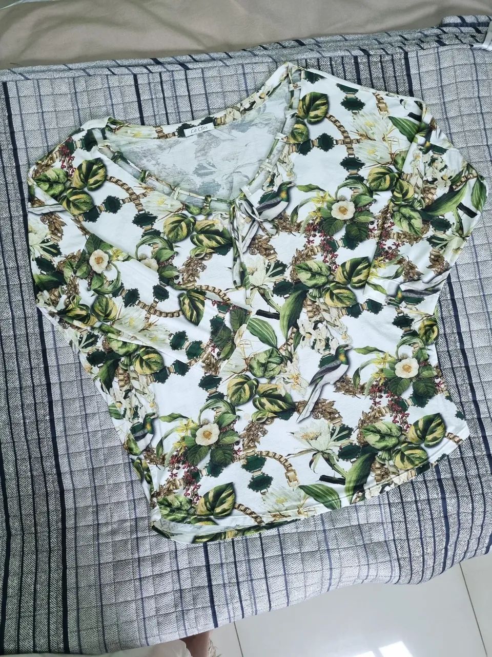 Blusa estampada GG