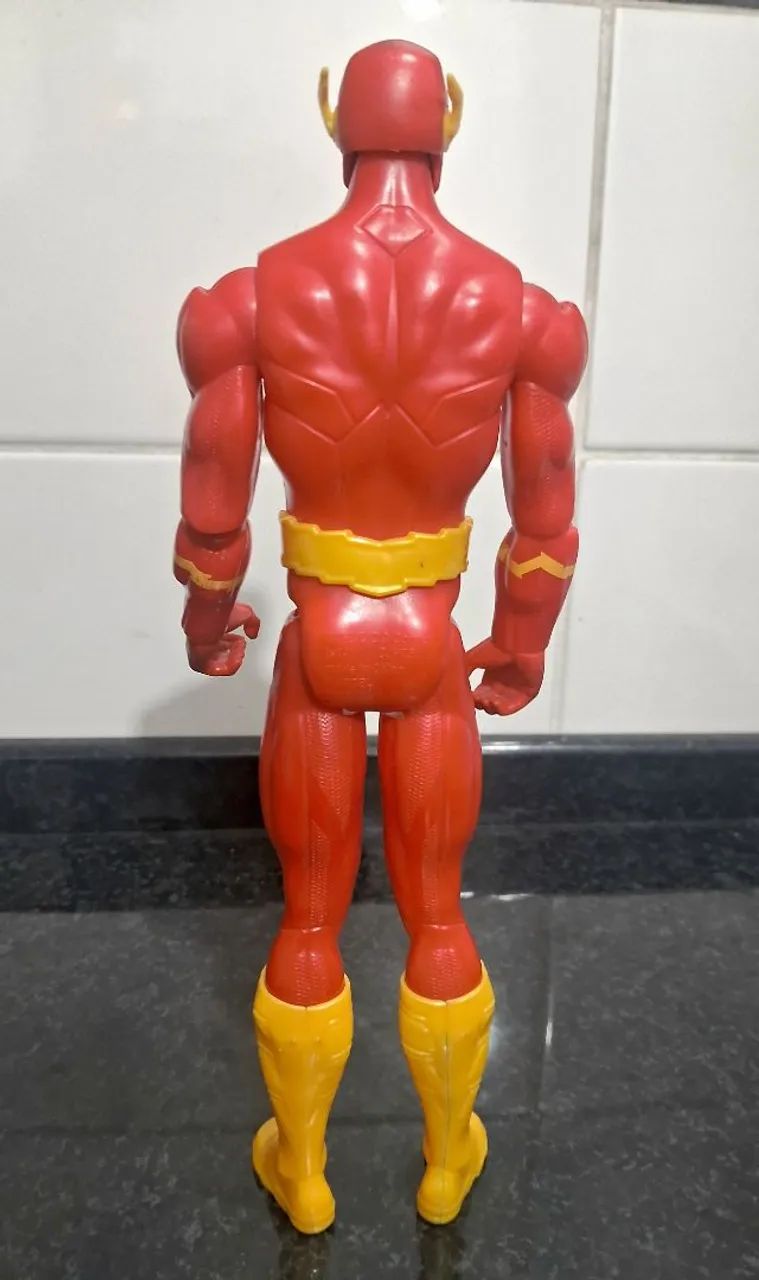 Boneco Flash Mattel DC Usado  - Foto 3