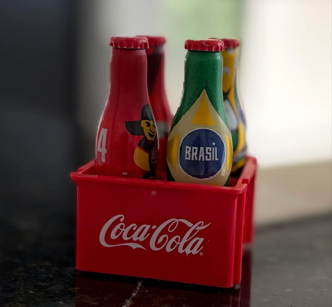 Coleção Mini Garrafinhas Coca-Cola - Oficial Copa do Mundo 2014